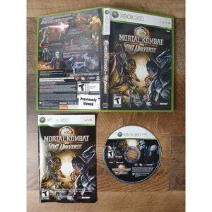 Mortal Kombat vs. DC Universe (Xbox 360, 2008) Complete CIB Tested